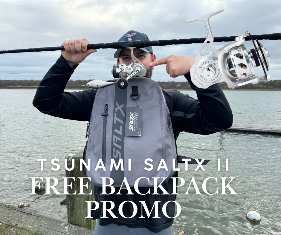 Tsunami SaltX Free Backpack Promo