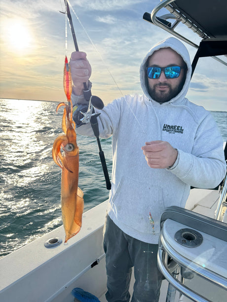 Squid and Tautog Fishing on Fire in the Sound!