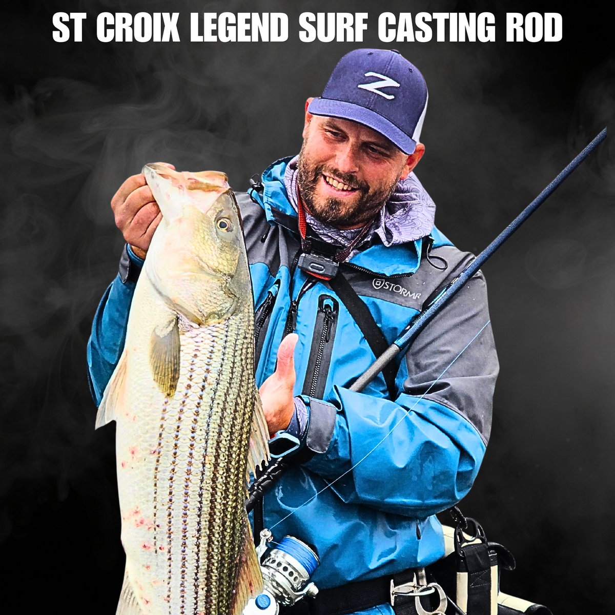 black hole surf rods vs st croix Legend  St. Rod Topped with Fuji guides and finished with a comfortable cork handle St. Croix TSF106MH2 Triumph Surf