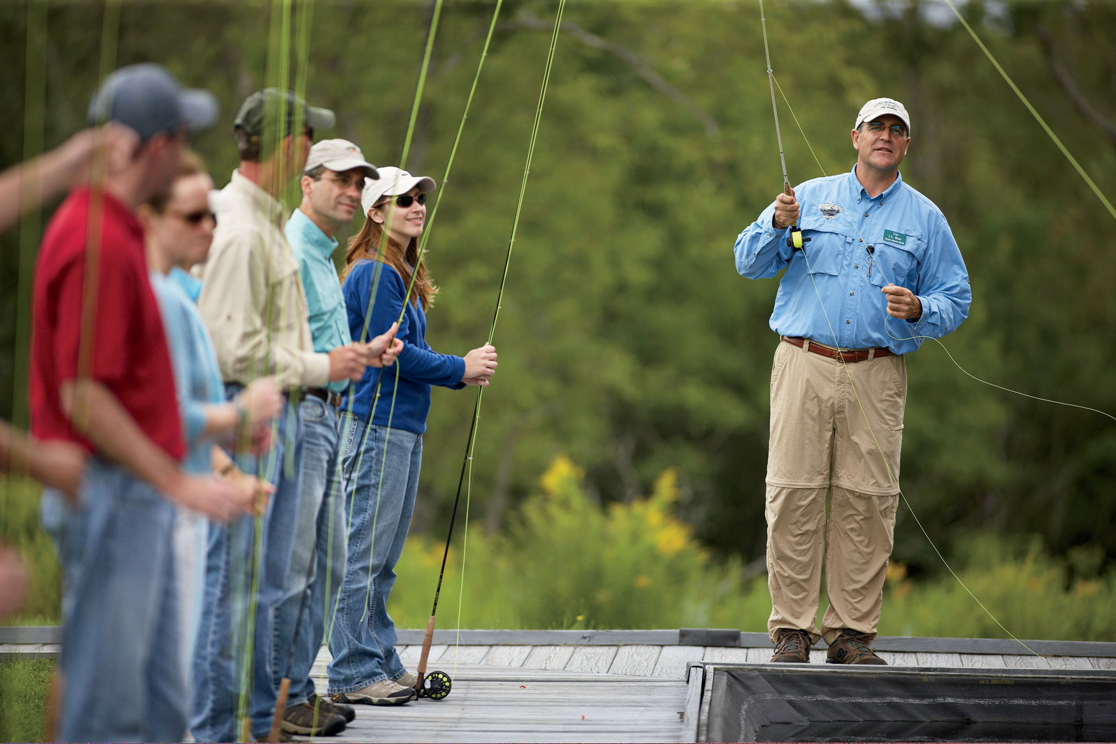 GOOSE HUMMOCK FLY CASTING LESSONS