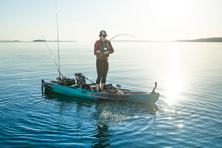 Goose Hummock Review: Old Town Salty 120 PDL Fishing Kayak