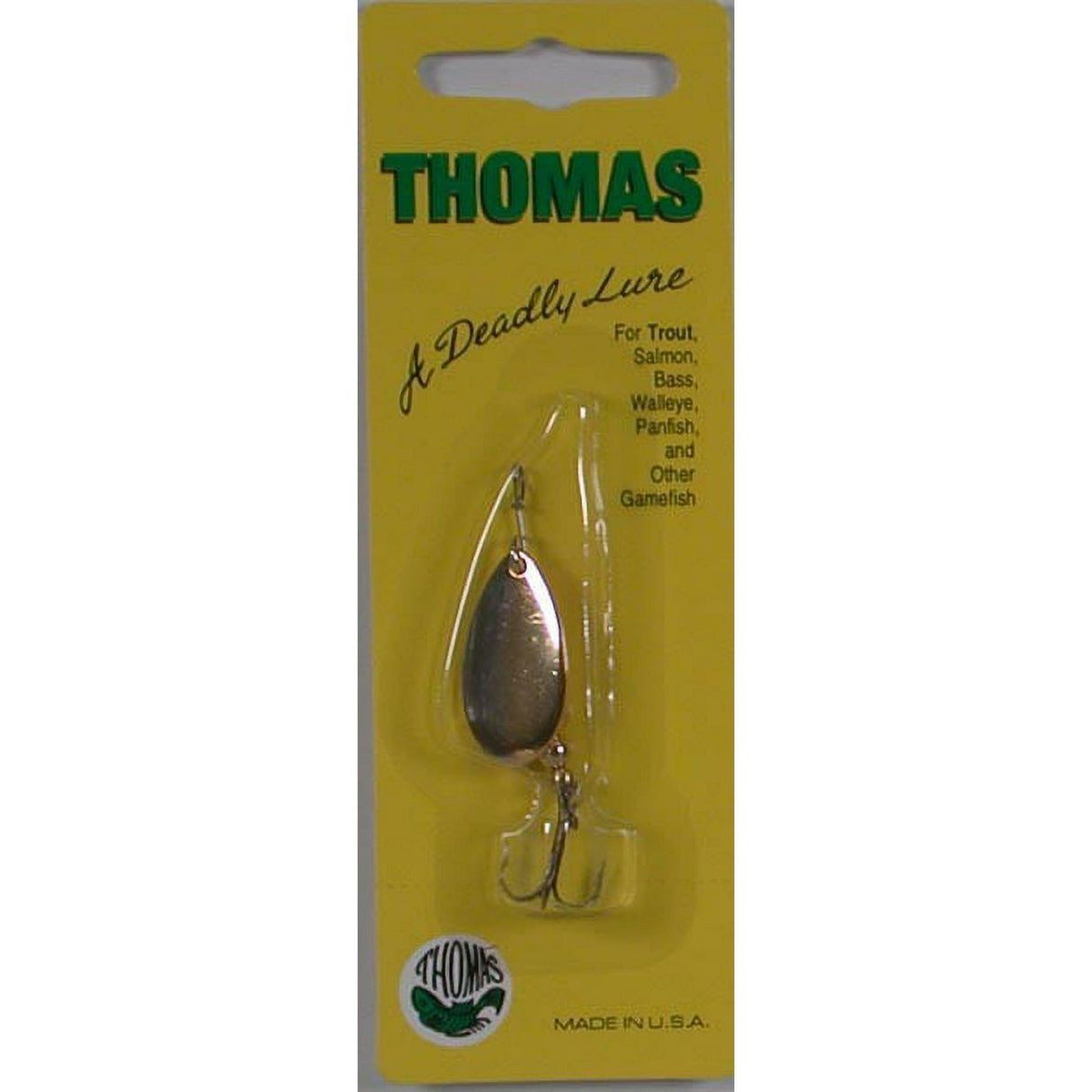 THOMAS SPECIAL SPINN 1/6 OZ NICKEL/GOLD