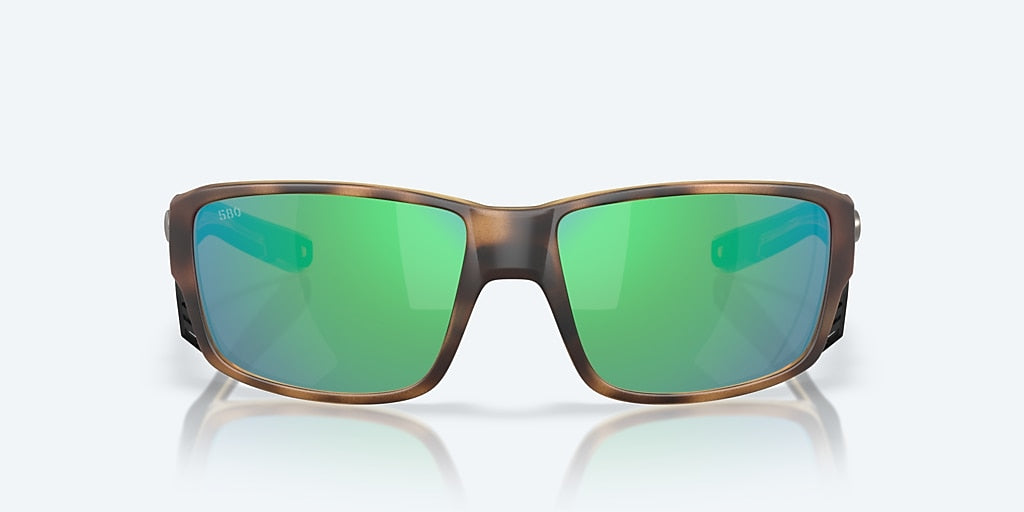 COSTA TUNA ALLEY PRO Matte Tortoise w/Green Mirror 580G