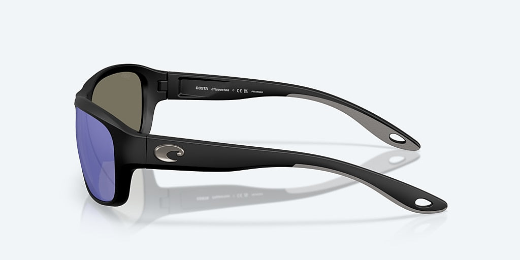 COSTA CLIPPERTON Matte Black w/Blue Mirror 580G
