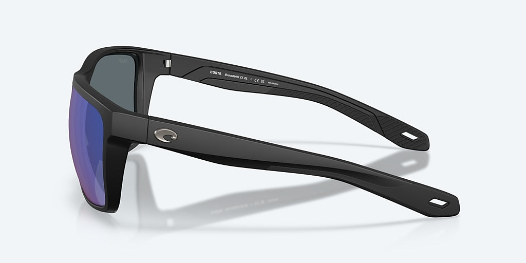 COSTA BROADBILL II XL Matte Black w/Blue Mirror 580G