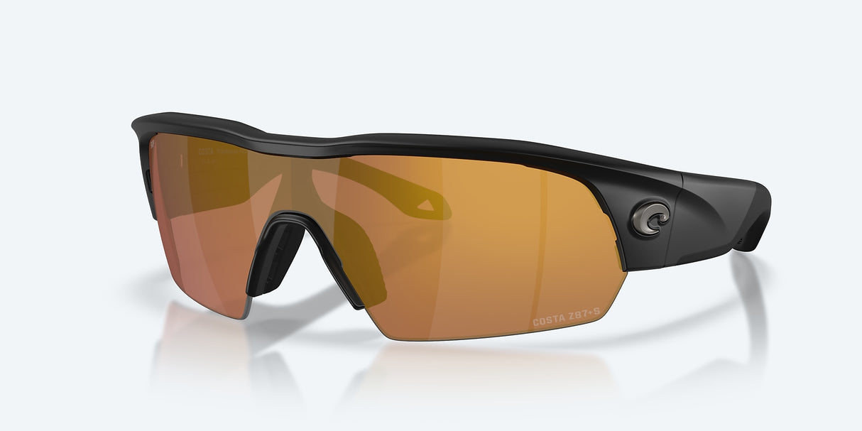 COSTA PILOTHOUSE PRO Matte Black w/Gold Mirror 580P