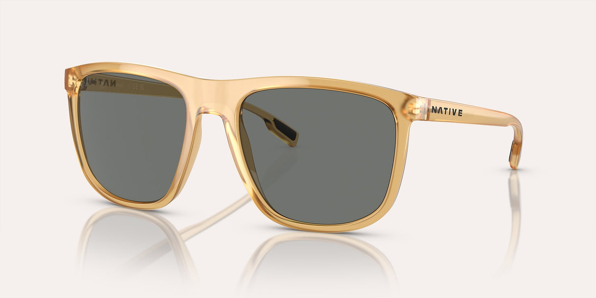 NATIVE MESA TOPAZ CRYSTAL W/GREY REFLEX POLARIZED