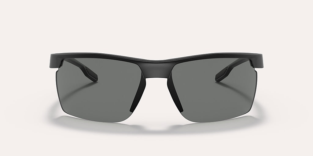 NATIVE RIDGE-RUNNER CREST MATTE BLACK W/GREY POLARIZED