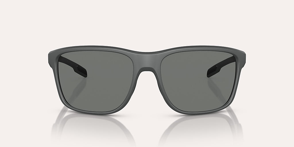 NATIVE GORGE MATTE GREY W/GREY REFLEX POLARIZED
