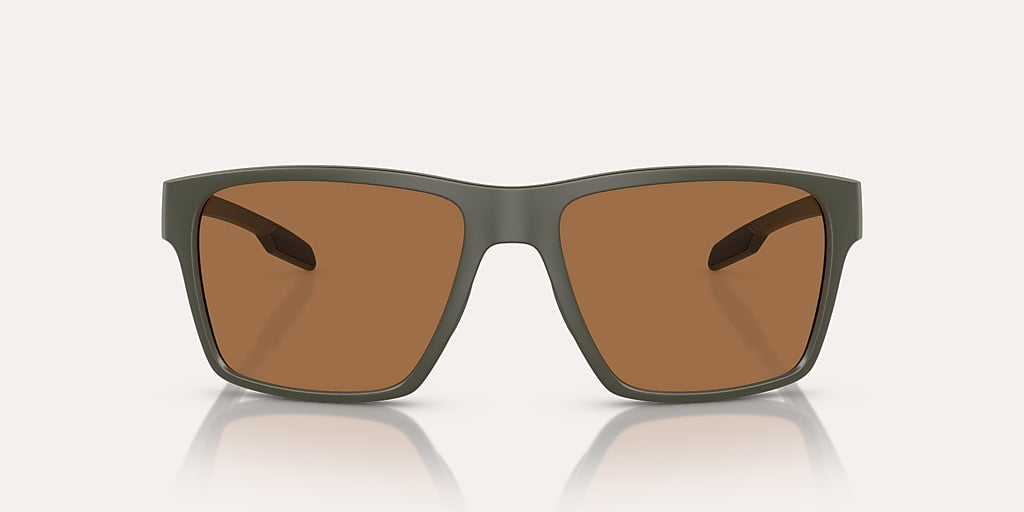 NATIVE BRECK MATTE OLIVE W/BROWN POLARIZED