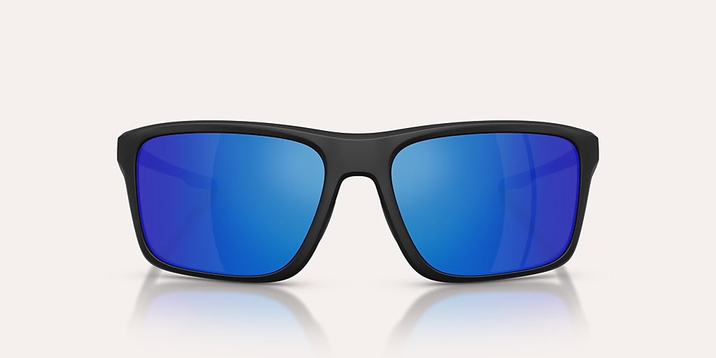 NATIVE TAVERN MATTE BLACK W/BLUE REFLEX POLARIZED
