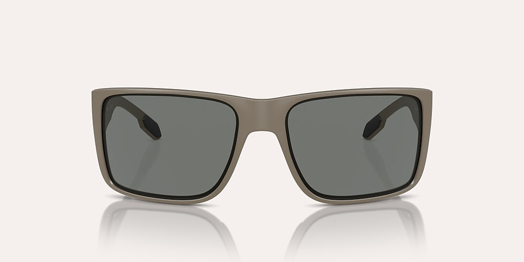 NATIVE BADLANDS MATTE DESERT TAN W/GREY REFLEX POLARIZED