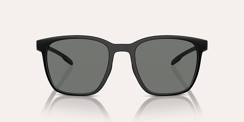 NATIVE TARGHEE SQUARE MATTE BLACK W/GREY REFLEX POLARIZED