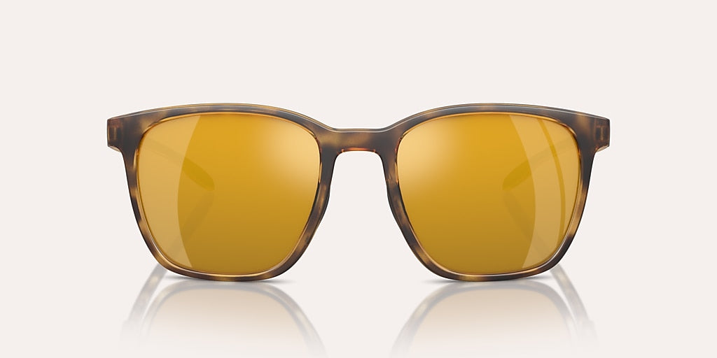 NATIVE TARGHEE SQUARE MATTE TORTOISE W/BRONZE REFLEX POLARIZED