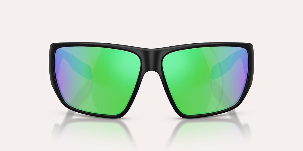 NATIVE SIGHTCASTER II MATTE BLACK W/GREEN REFLEX POLARIZED