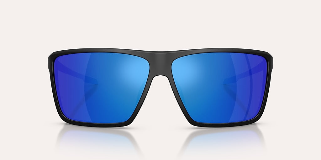 NATIVE TAVERN XL MATTE BLACK W/BLUE REFLEX POLARIZED
