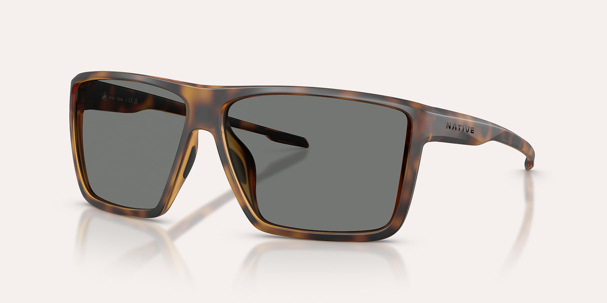NATIVE TAVERN XL MATTE TORTOISE W/GREY POLARIZED