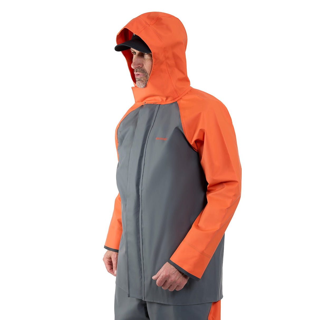 GRUNDENS HAULER JACKET ORANGE/GREY L