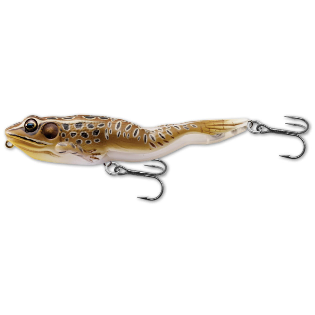 LIVE TARGET FROG WALKING BAIT 2 5/8" (F) TAN/BROWN 3/4 OZ