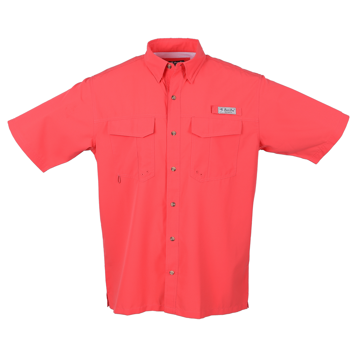 BIMINI BAY MENS FLATS V SS SHIRT