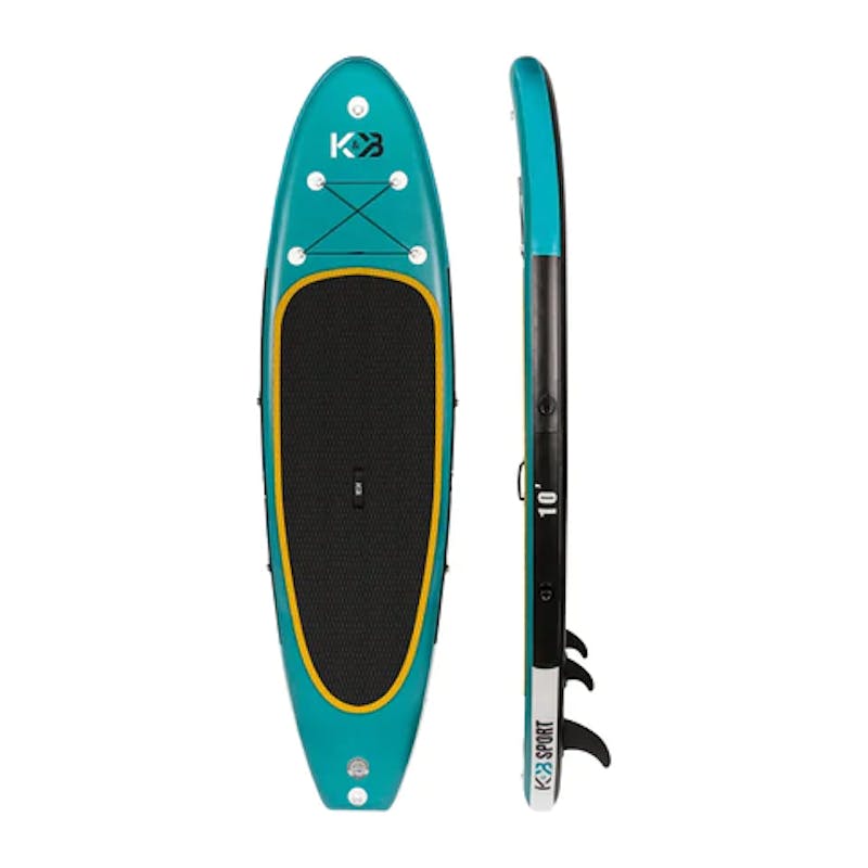 K&B INFLATABLE PADDLE BOARD MALBAIE10 FT TEAL