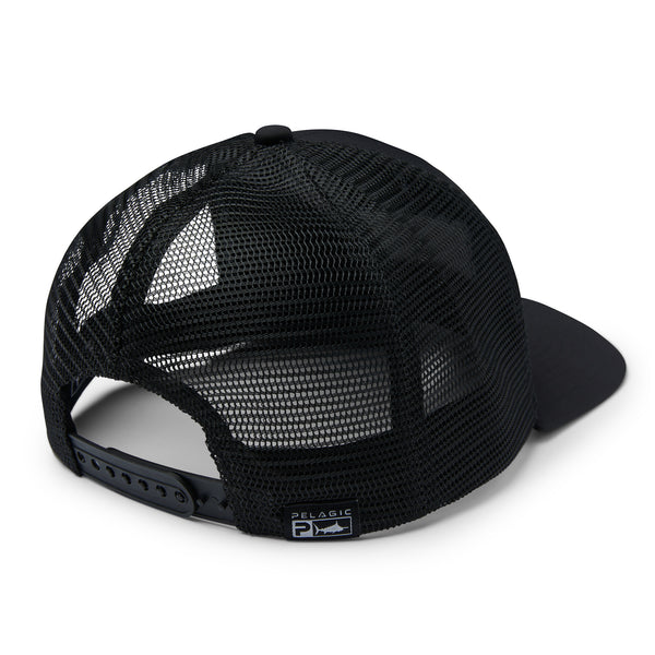 PELAGIC FLYBRIDGE TRUCKER DELUXE BLACK