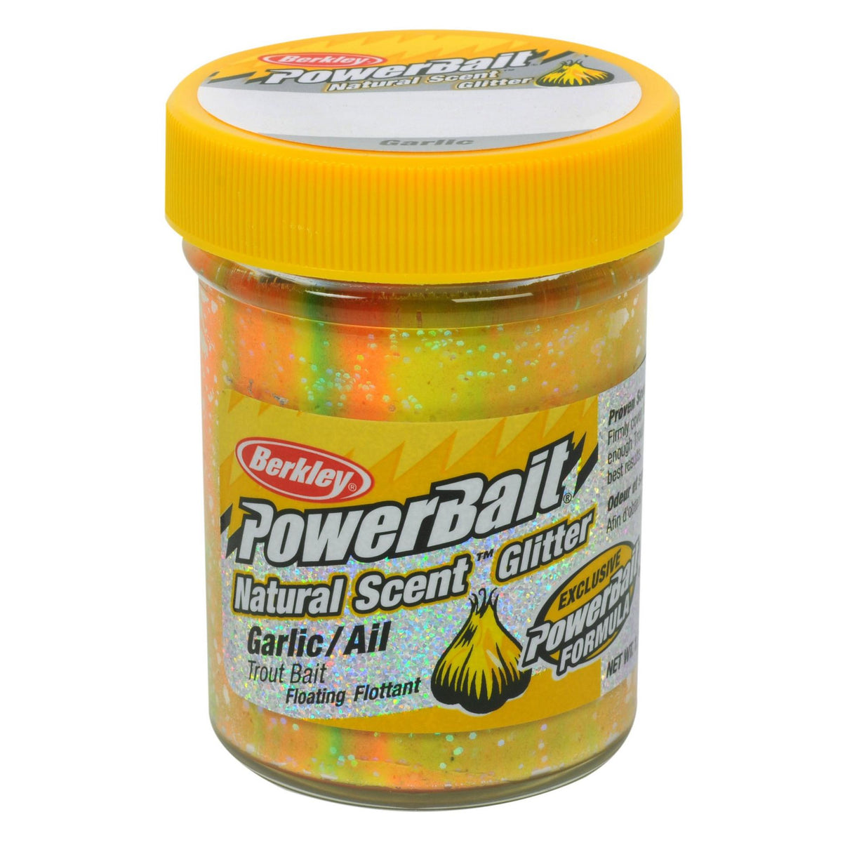 BERKLEY POWERBAIT GLITTER TROUT BAIT RAINBOW