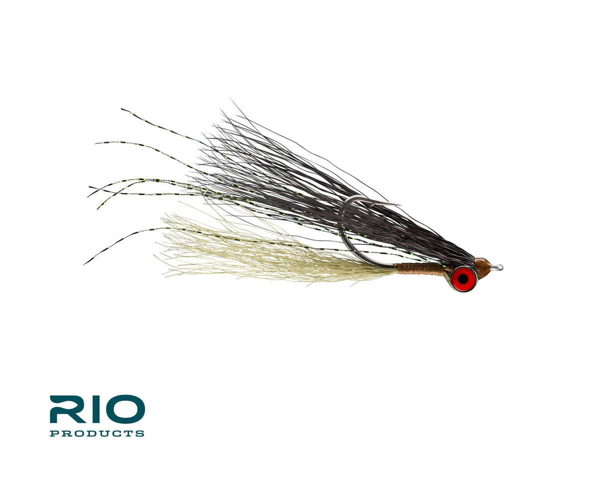 RIO Clouser Minnow Black/Olive 2/0
