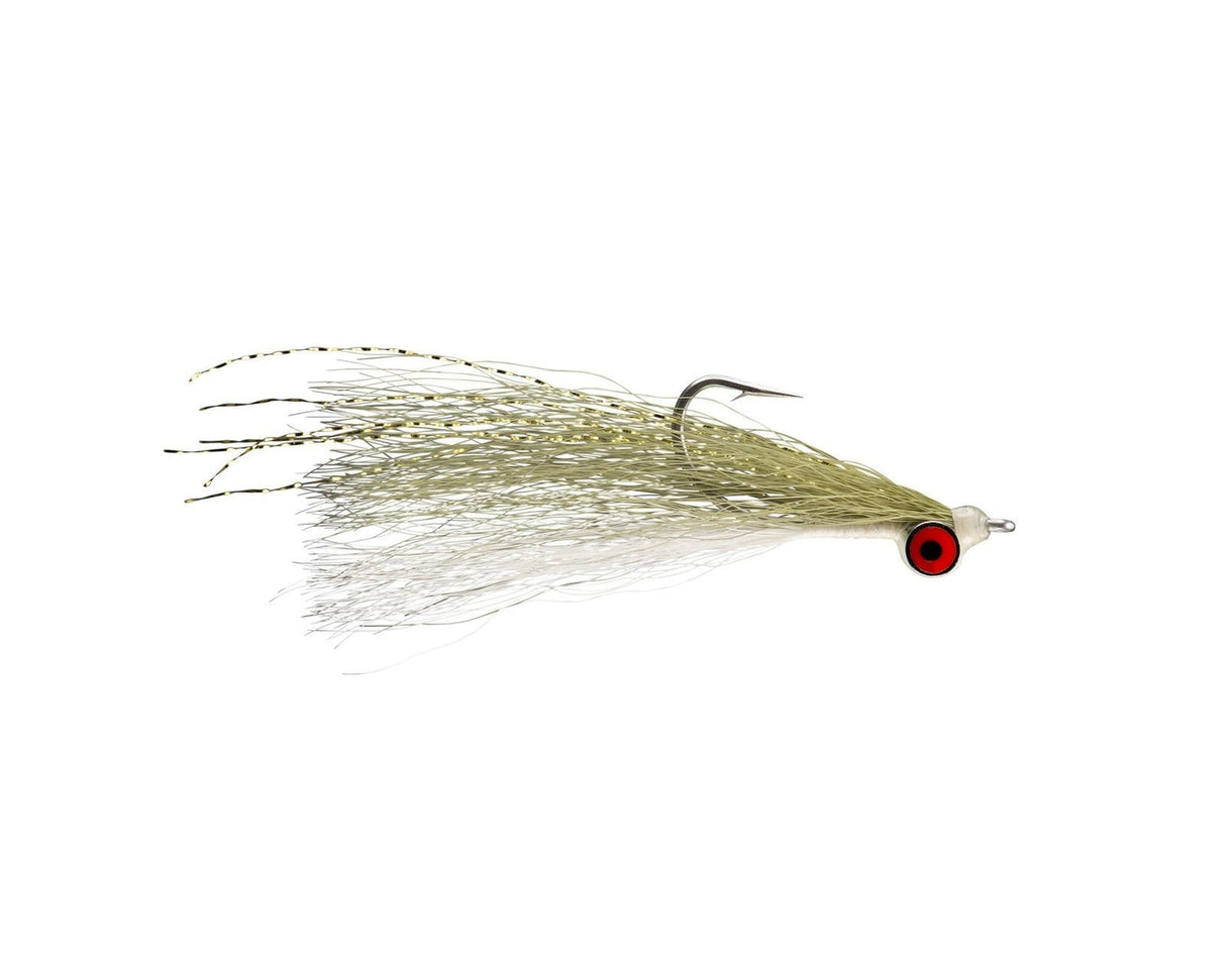 RIO Clouser Minnow Olive/White 2