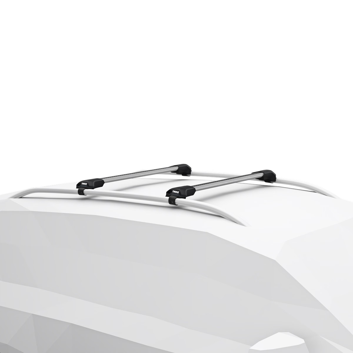 THULE EDGE RAISED RAIL FOOT FOR VEHICLES 4-PACK BLACK