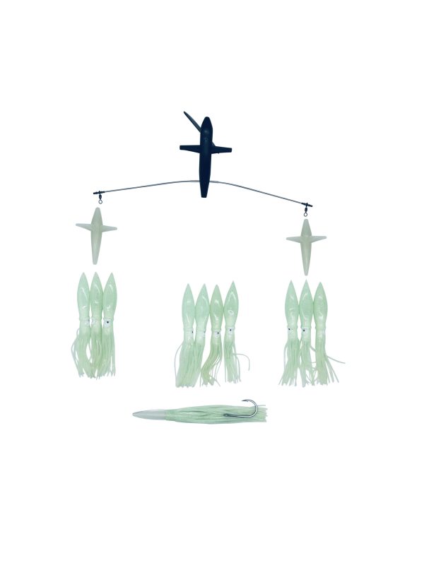 JB 19" SIDE TRACKER 9" FLOATING SQUID