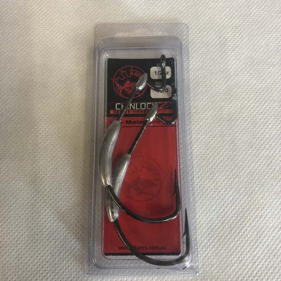 Z-MAN CHINLOCKZ SWS 10/0 HOOK 1/2 OZ QTY 2