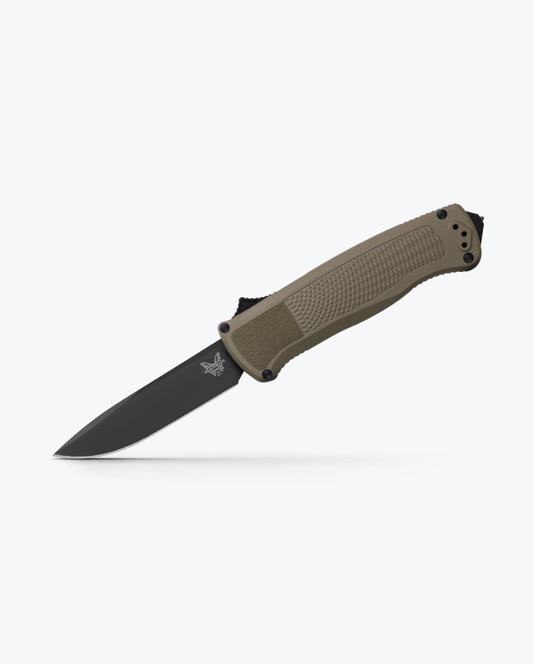 BENCHMADE SHOOTOUT, AUTO, OTF, DROP POINT 5371BK-01