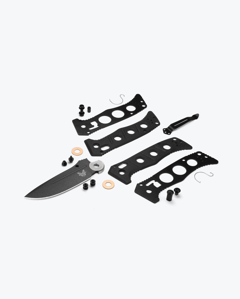 BENCHMADE SIBERT, MINI ADAMAS, AXIS, STUD 273GY-1 BLACK