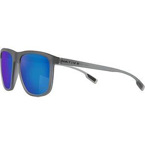 NATIVE MESA MATTE SMOKE CRYSTAL W/BLUE REFLEX POLARIZED