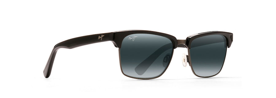 MAUI JIM GREY KAWIKA BLACK GLOSS PEWTER