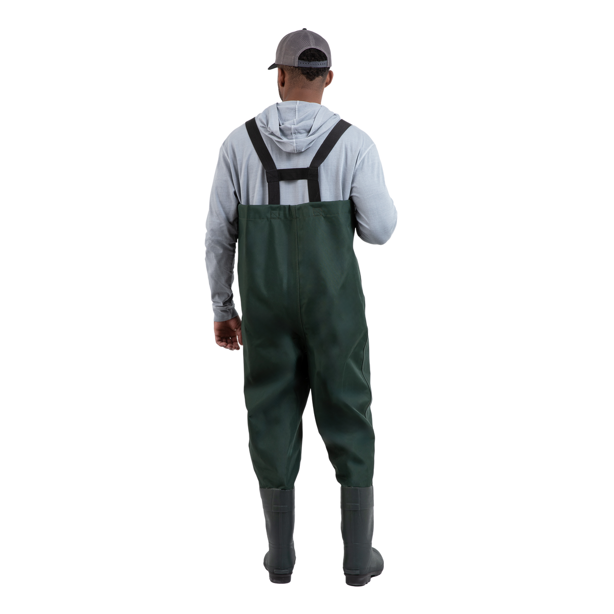 FROGG TOGGS MEN'S CASCADES V3 LUG SOLE CHEST WADER FOREST GREEN