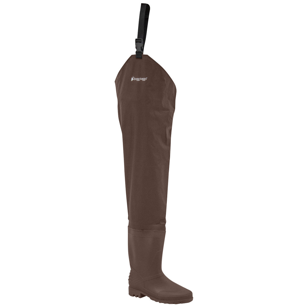 FROGG TOGGS RANA PVC LUG SOLE HIP WADER BROWN SIZE 8