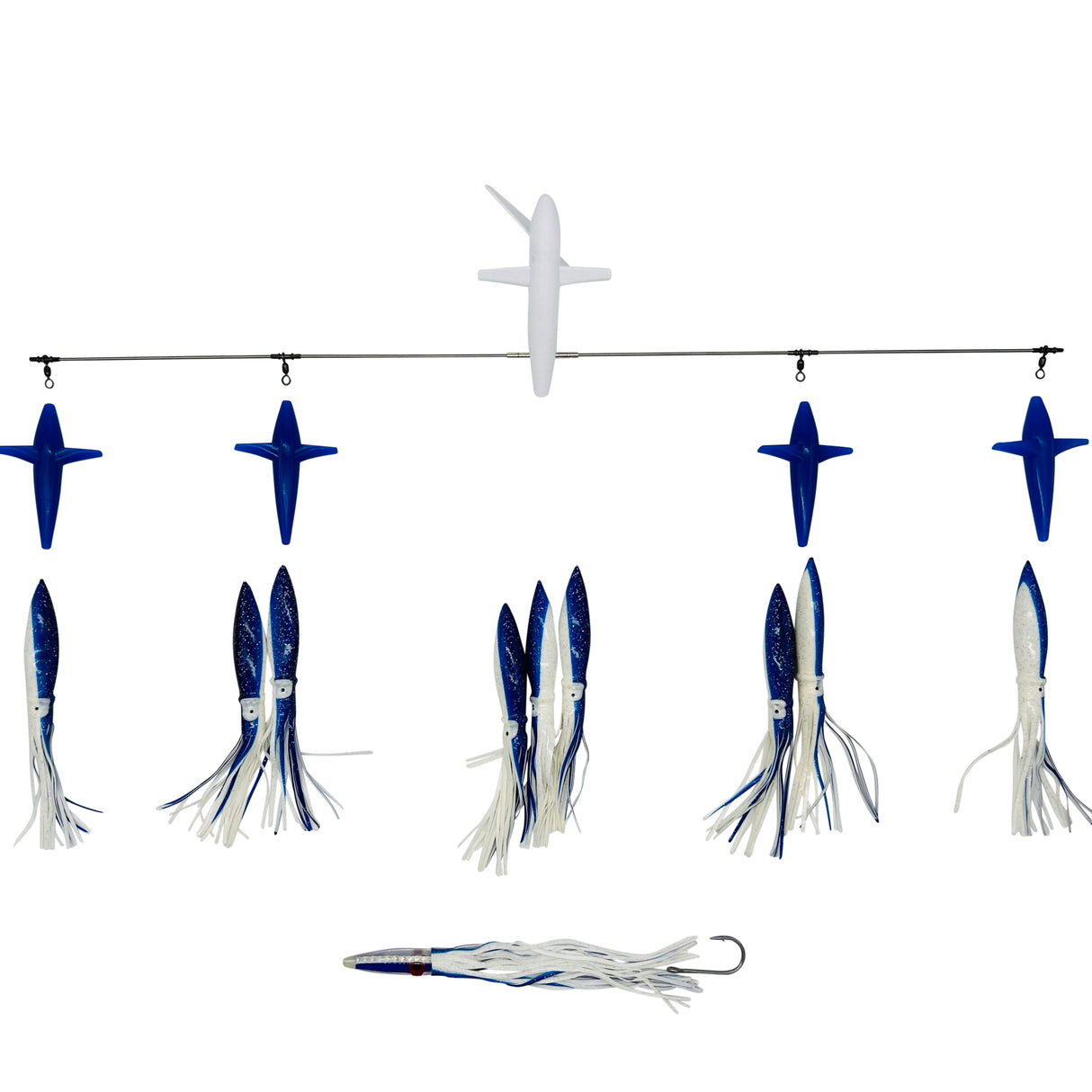 JB 36" SIDE TRACKER 9" Squid