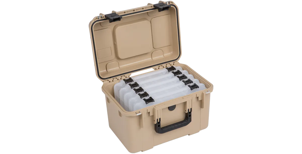 SKB I-SERIES WATERPROOF TACKLE BOX TAN