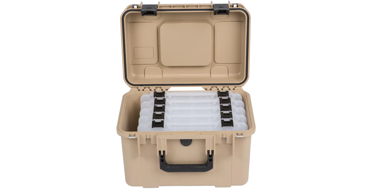 SKB I-SERIES WATERPROOF TACKLE BOX TAN
