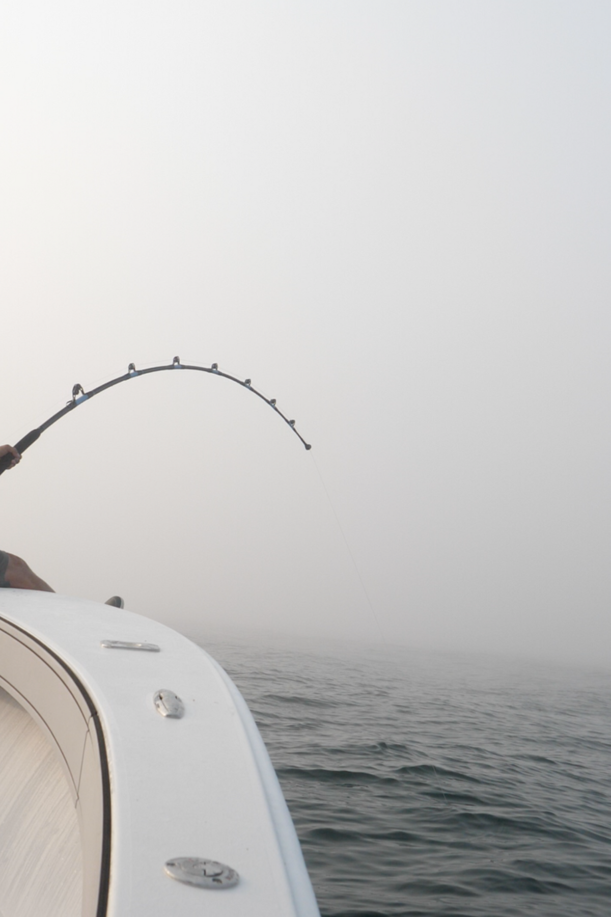 Zack's Team Goose XL Tuna Rod, No 6 Silver Guides