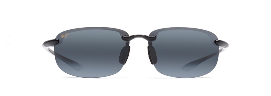 MAUI JIM GREY HOOKIPA GLOSS BLACK