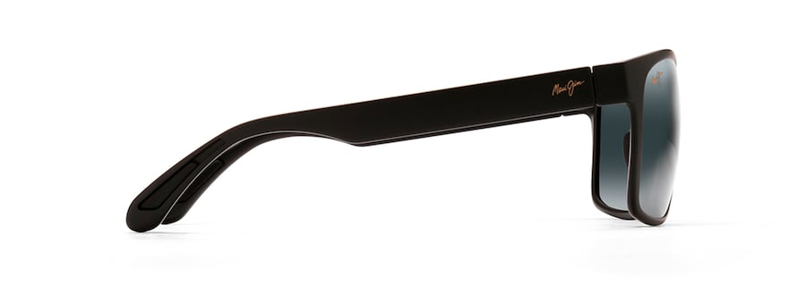 MAUI JIM GREY RED SANDS MATTE BLACK