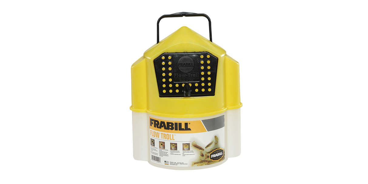 FRABILL FLOW TROLL 6 QT BAIT BUCKET