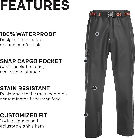 GRUNDENS NEPTUNE PANT BLACK L