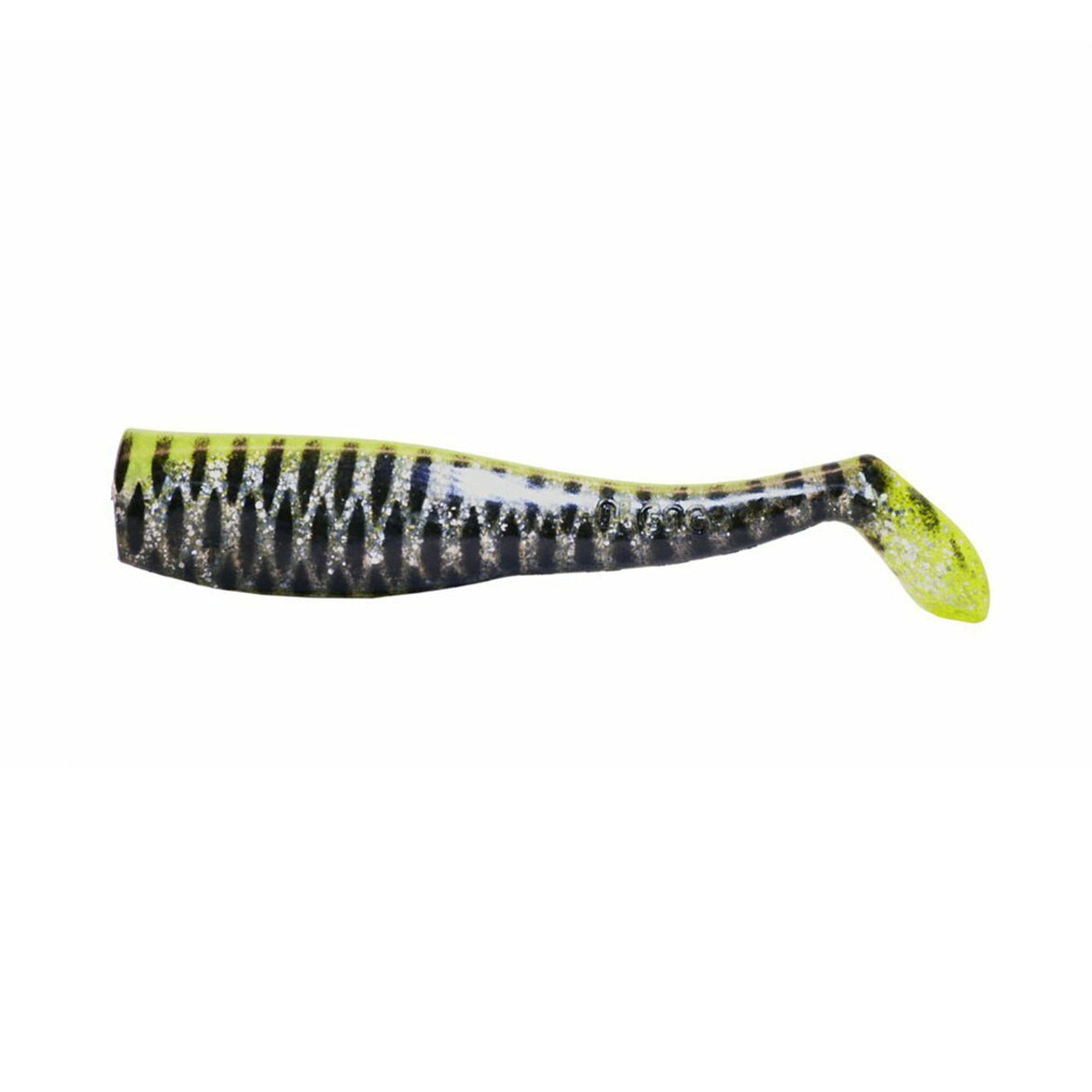 AL GAGS DUAL ACTION SWIM BAIT 6" CHARTREUSE HOLOGRAM 3 5/8 OZ