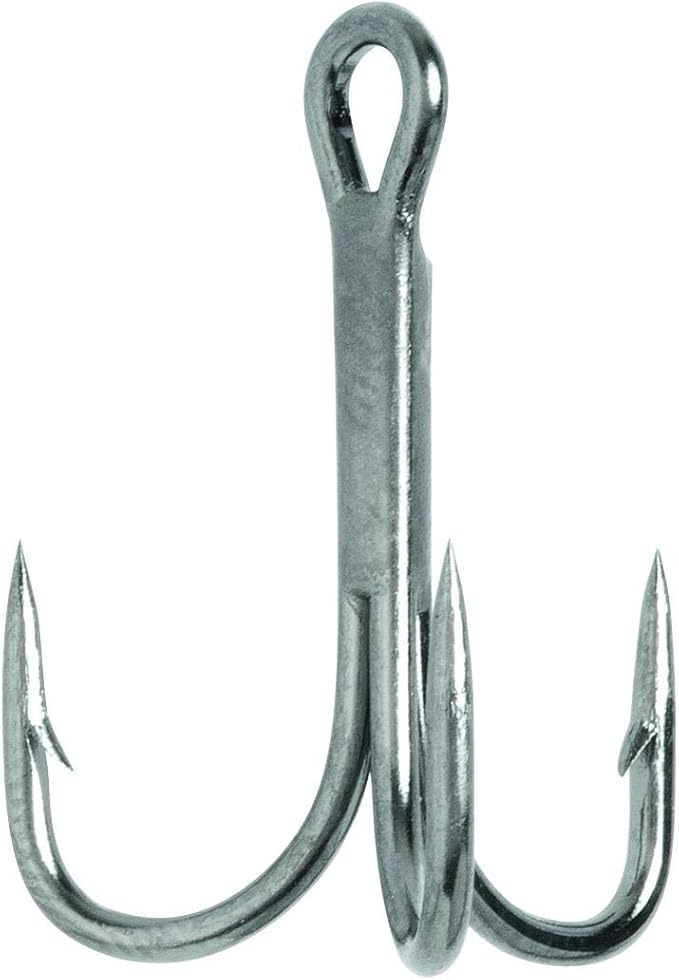 EAGLE CLAW LAZER 4X TREBLE REG SHANK STRAIGHT POINT HOOK