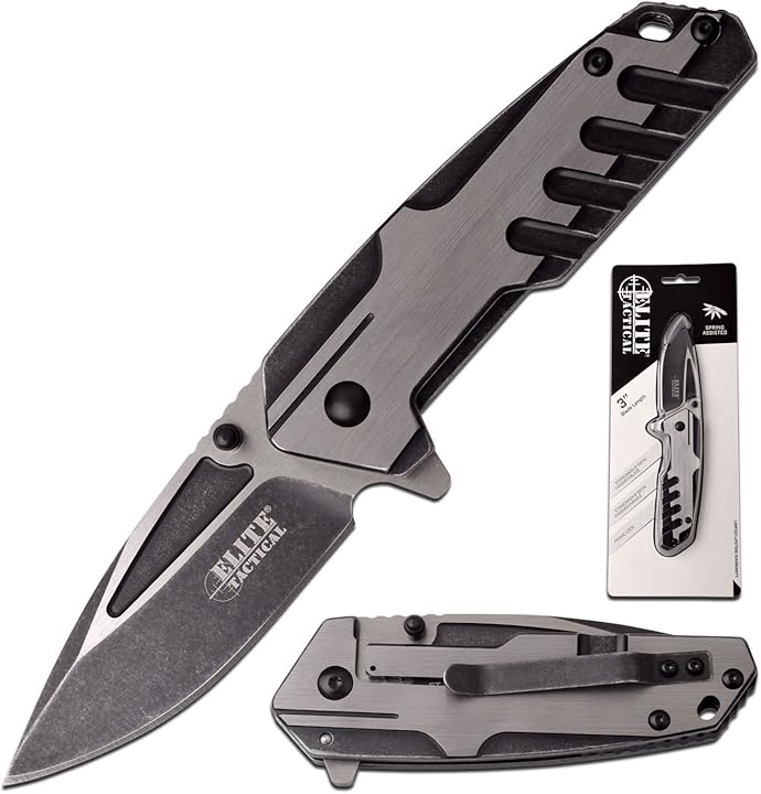 MC ELITE TACTICAL SPRING ASSISTED KNIFE ET-A1015