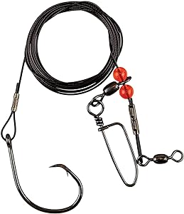 EAGLE CLAW SHARK RIG PLATINUM BLACK